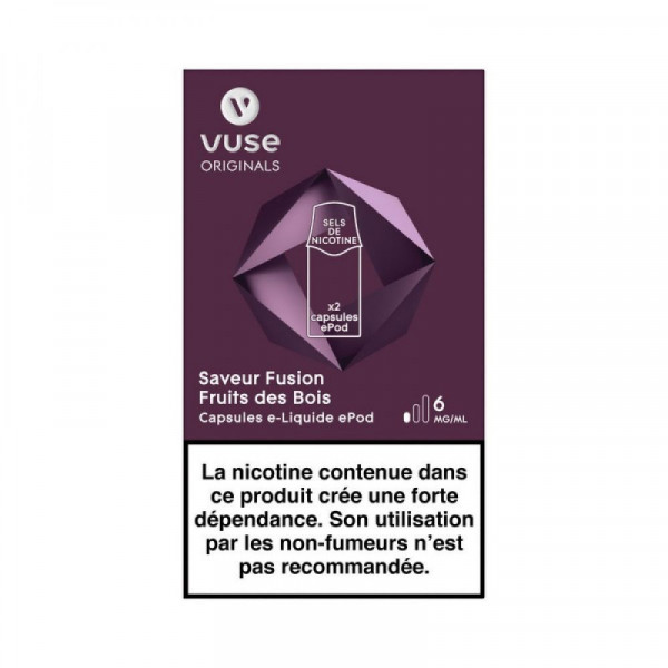 Cartouches Fusion Fruits Des Bois X2 – Vype – photo 2