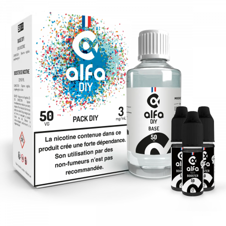 Pack Base avec nicotine – Alfaliquid – 200 ml