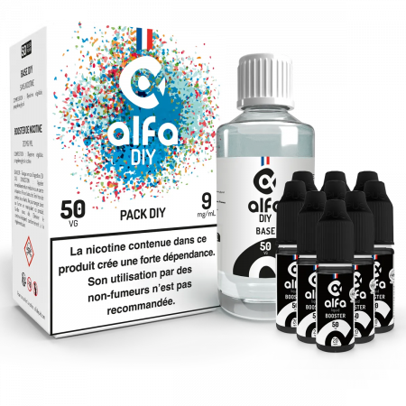 Pack Base avec nicotine – Alfaliquid – 200 ml – photo 3