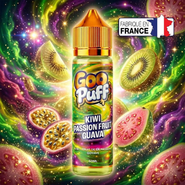 Kiwi Passion Fruit Guava-Goo Puff – 50 ml