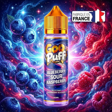 Blueberry Sour Raspberry-Goo Puff – 50 ml