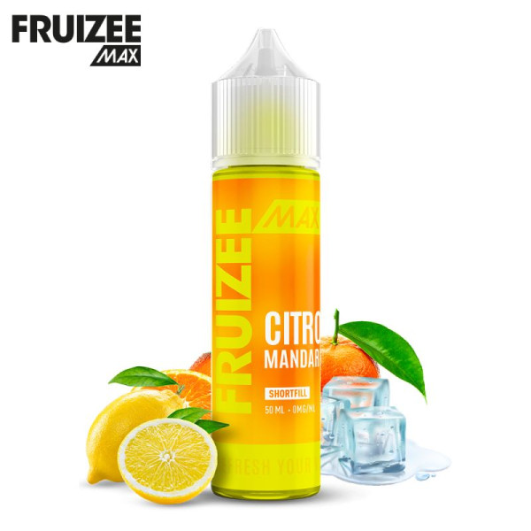 Citron Mandarine – Eliquid France Fruizee Max – 50 ml