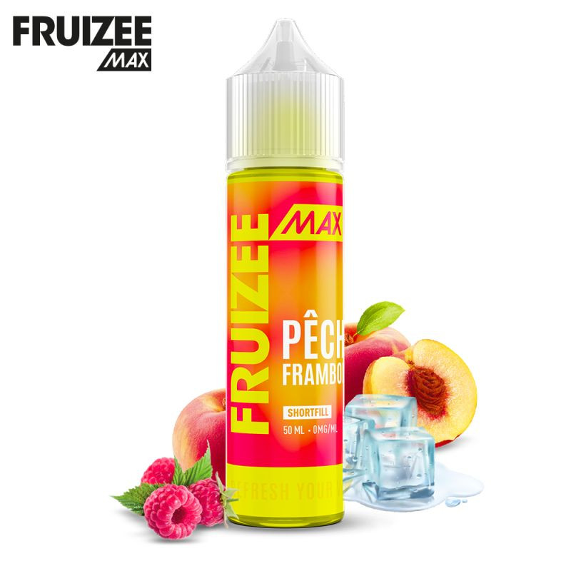Pêche Framboise – Eliquid France Fruizee Max – 50 ml