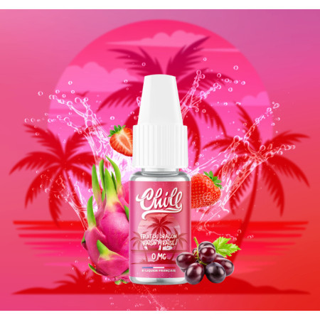 Fruit du dragon Raisin Fraise – Chill – 10 ml
