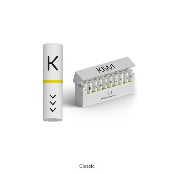 Filtre KIWI Vapor finition Classic blanc pour pod KIWI et KIWI 2