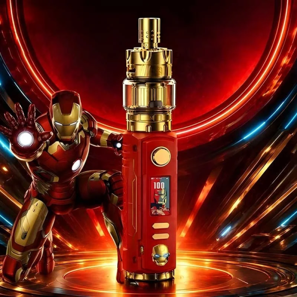 Kit Rayden 100 V3 BD Vape édition limitée Iron Man avec clearomiseur Precisio Sub-Ohm