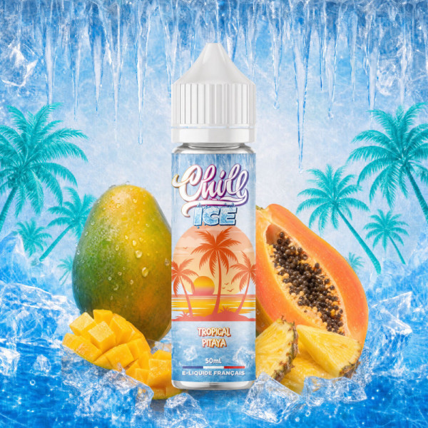 E-liquide Chill Ice Tropical Pitaya 50 ml