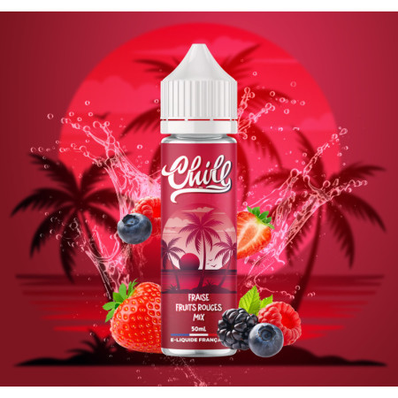 E-liquide Chill Fruits Rouges Mix 50 ml