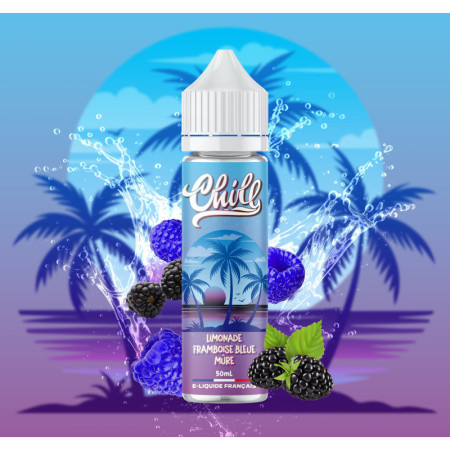 E-liquide Chill Limonade Framboise Bleue Mûre 50 ml