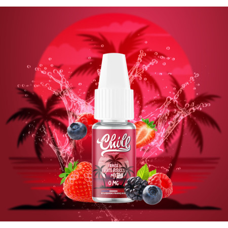 E-liquide Chill Fraise Fruits Rouges Mix 10 ml