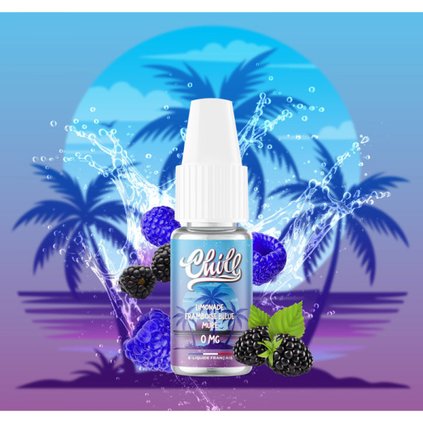 E-liquide Chill Limonade Framboise Bleue Mûre 10 ml