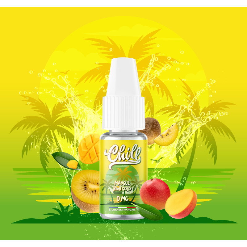 E-liquide Chill Mangue Kiwi Gold 10 ml