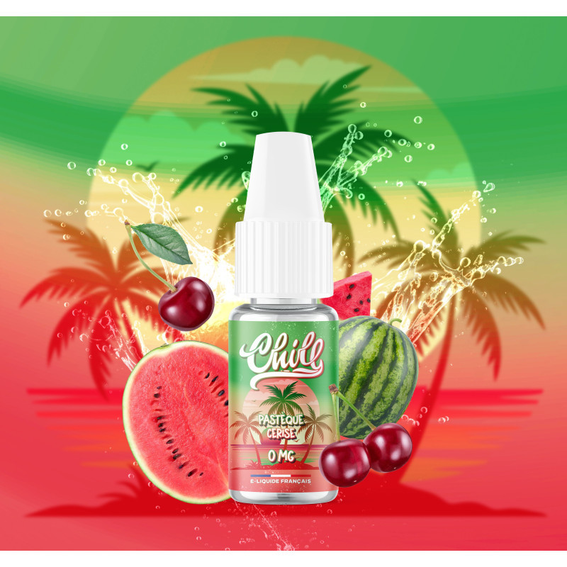 E-liquide Chill Pastèque Cerise 10 ml