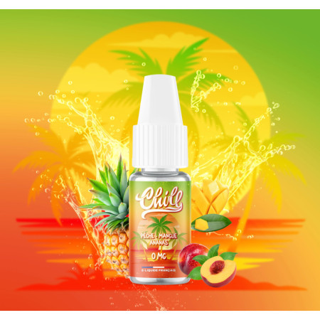 E-liquide Chill Pêche Mangue Ananas 10 ml