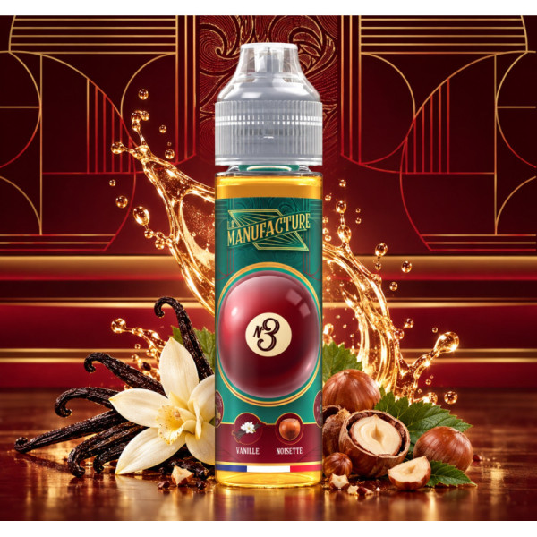 E-liquide La Manufacture N3 Vanille Caramel Noisette 50 ml