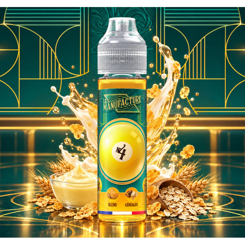 E-liquide La Manufacture N4 Blend Céréales 50 ml