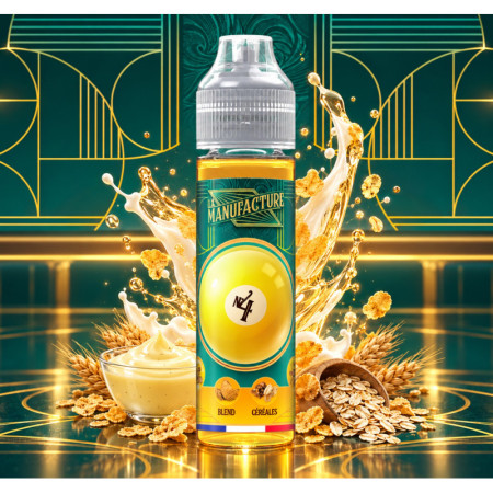 E-liquide La Manufacture N4 Blend Céréales 50 ml
