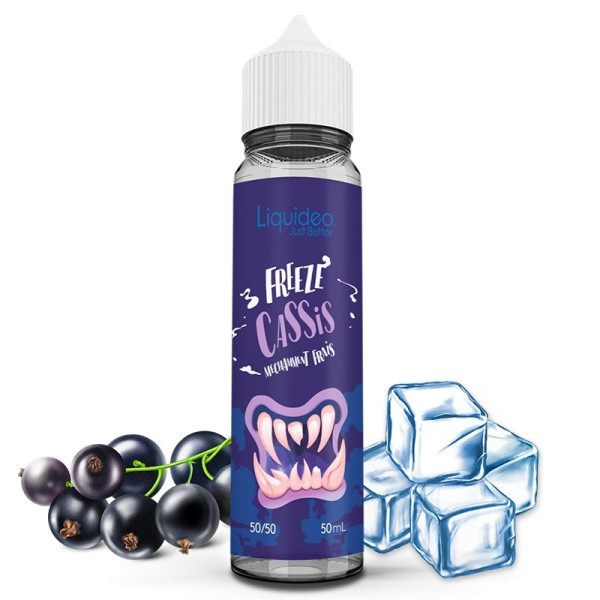 E-liquide Liquideo Freeze Cassis 50 ml