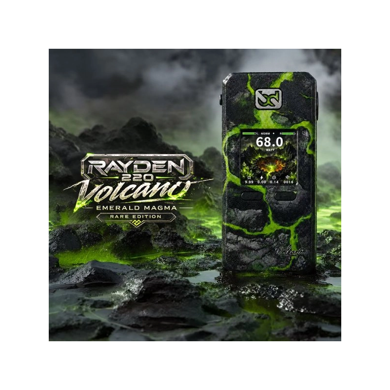 Box Rayden 220 Volcano Emerald Magma BD Vape