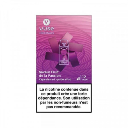 Cartouches Fruit de la passion X2 – Vype