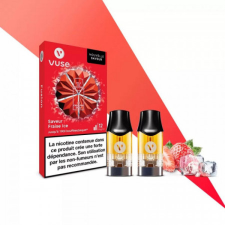 Cartouches Fraise Ice x2 – Vype